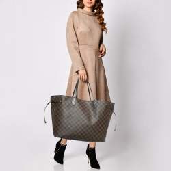 مملوكة مسبقًا Louis Vuitton Damier Ebene Canvas Neverfull GM Bag