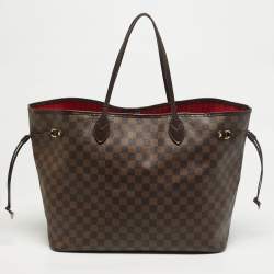 مملوكة مسبقًا Louis Vuitton Damier Ebene Canvas Neverfull GM Bag