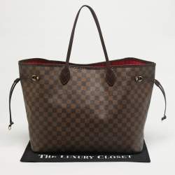 مملوكة مسبقًا Louis Vuitton Damier Ebene Canvas Neverfull GM Bag