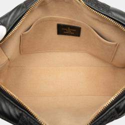 Pre Owned حقيبة لويس فويتون تروكا لامبسكين دامير سوداء MM