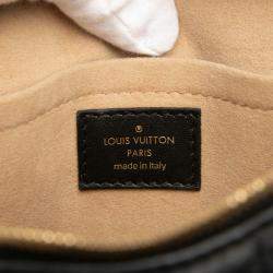 Pre Owned حقيبة لويس فويتون تروكا لامبسكين دامير سوداء MM