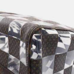 مملوكة مسبقًا Louis Vuitton Keepall Bandouliere 50 Boston Bag Coated Canvas Brown Clear