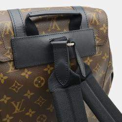 مملوكة مسبقًا Louis Vuitton Monogram Macassar Christopher Pm Backpack/Shoulder Bag