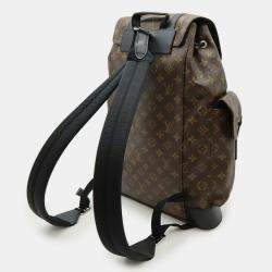 مملوكة مسبقًا Louis Vuitton Monogram Macassar Christopher Pm Backpack/Shoulder Bag