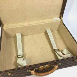 Pre Owned حقيبة ترانك قماش بني لويس فويتون فيستن ٥٥ دامير سب أوردر