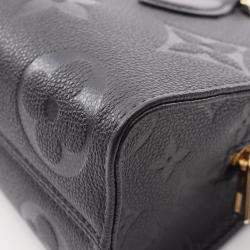 مملوكة مسبقًا حقيبة يد لويس فويتون أون ذا جو نيويورك جلد امبربانت مونوغرامي سوداء