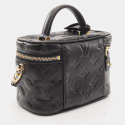 مملوكة مسبقًا حقيبة لويس فيتون فانتي كوسين جلد لامب سكين أسود صغيرة