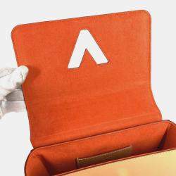 Pre Owned Louis Vuitton Monogram Cat Sack Twist Mm Chain Bag With Double Shoulder In Canvas Multicolor and White