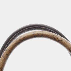 Pre Owned Louis Vuitton On The Go Pm Monogram Reverse Handbag Coated Canvas Brown Beige