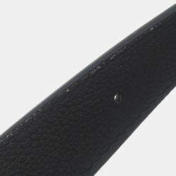 Pre Owned حقيبة لويس فيتون لوكي هوبو مم كتف جلد عجل محبب أسود