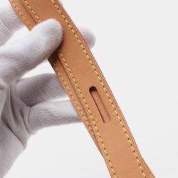 مملوكة مسبقًا حقيبة كتف لو ي فويتون ساك كول قماش مغلف جلد مونوجرام بني