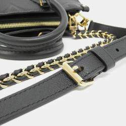 Pre Owned Louis Vuitton Monogram Empreinte On-The-Go Ew Handbag