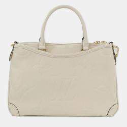 Pre Owned Louis Vuitton Monogram Empreinte Trianon Handbag