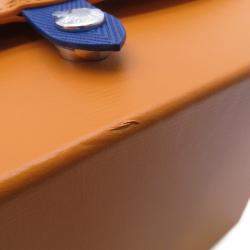 مملوكة مسبقًا Louis Vuitton Clutch Bag Cowhide Leather Shopper Shoulder Bag