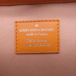 مملوكة مسبقًا Louis Vuitton Clutch Bag Cowhide Leather Shopper Shoulder Bag