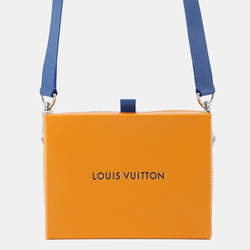 مملوكة مسبقًا Louis Vuitton Clutch Bag Cowhide Leather Shopper Shoulder Bag