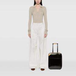 Pre Owned Louis Vuitton Black Monogram Vernis Pegase 45