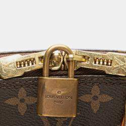 Pre Owned Louis Vuitton Brown Monogram Alma BB