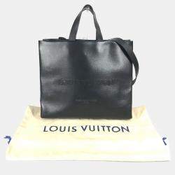 Pre Owned حقيبة كتف لوي فيتون شوبر توت تغليف Mm سوداء