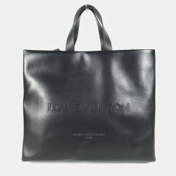 Pre Owned حقيبة كتف لوي فيتون شوبر توت تغليف Mm سوداء