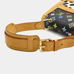 Pre Owned Louis Vuitton Monogram Multicolore Sac Dalmatian Shoulder Bag In Harako Noir And Black