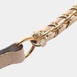 Pre Owned Louis Vuitton Vanity Pm Handbag In Coated Canvas And Leather Monogram Empreinte Beige Brown