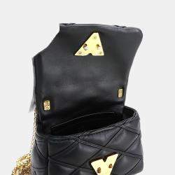 Pre Owned ```json
{"name": "Louis Vuitton Maltage Pico Go-14 Chain Shoulder Bag In Leather Noir", "name_ar": "حقيبة كتف سلسلة لوي فيتون Maltage Pico Go-14 جلد نوير"}
```