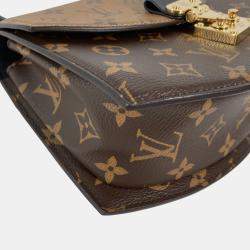 مملوكة مسبقًا Louis Vuitton M46548 Monogram Reverse Tilsitt 2-Way Bag Shoulder Bag/Handbag Canvas/Monogram Canvas Brown