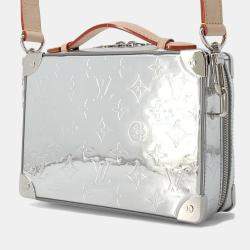 مملوكة مسبقًا حقيبة لويس فيتون سوفت ترانك مقبض مرآة مونوغرام للكتف