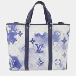 مملوكة مسبقًا Louis Vuitton Watercolor Monogram Weekend Tote Pm Handbag