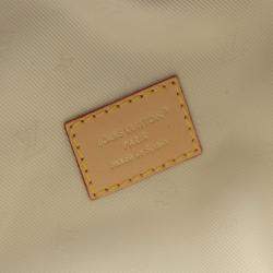 Pre Owned حقيبة الخصر لوي فيتون هاي رايز مغطاة قماش وجلد مونوغرام بني