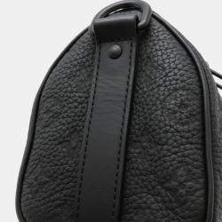 مملوكة مسبقًا حقيبة يد/كتف لويس فيتون توريلون مونوغرام كيبال باندولير 25 نوير أسود