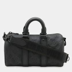 مملوكة مسبقًا حقيبة يد/كتف لويس فيتون توريلون مونوغرام كيبال باندولير 25 نوير أسود