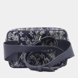 Pre Owned Louis Vuitton Monogram Tapestry Bum Bag Outdoor