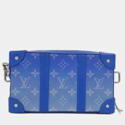 Pre Owned Louis Vuitton Monogram Lv Clouds Soft Trunk Wallet Shoulder Bag