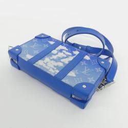 Pre Owned Louis Vuitton Monogram Lv Clouds Soft Trunk Wallet Shoulder Bag