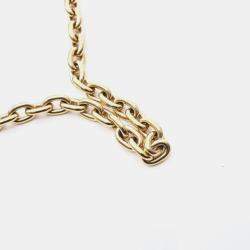 Pre Owned Louis Vuitton Loop Monogram Shoulder Bag Coated Canvas And Leather Brown