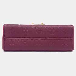 مملوكة مسبقًا حقيبة لوي فيتون سان سولبيس أمبرينت جلد بورغوندي بي بي