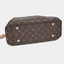 مملوكة مسبقًا Louis Vuitton Brown Coated Canvas Monogram Montaigne MM