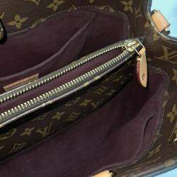 مملوكة مسبقًا Louis Vuitton Brown Coated Canvas Monogram Montaigne MM