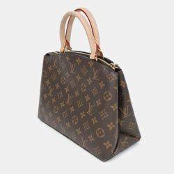 Pre Owned Louis Vuitton Brown Coated Canvas Monogram Petite de Palais