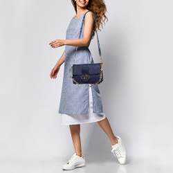 مملوكة مسبقًا حقيبة لوي فيتون دوفين مونوغرام أمبروط جلد أزرق/أخضر إصدار محدود MM