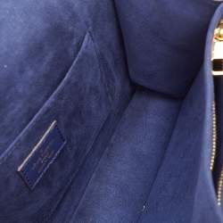 مملوكة مسبقًا حقيبة لوي فيتون دوفين مونوغرام أمبروط جلد أزرق/أخضر إصدار محدود MM