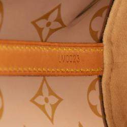 Pre Owned حقيبة لويس فيتون كاباس ساك أمبر بنقشة مونوغرام بنية MM