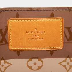 Pre Owned حقيبة لويس فيتون كاباس ساك أمبر بنقشة مونوغرام بنية MM