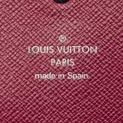 Pre Owned محفظة لوي فيتون طويلة ماري لو قماش مونوغرام وجلد إيبي فوشيا