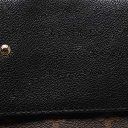 Pre Owned Louis Vuitton Venus Black Monogram Canvas and Leather Bag