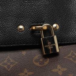 Pre Owned Louis Vuitton Venus Black Monogram Canvas and Leather Bag