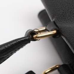 Pre Owned Louis Vuitton Venus Black Monogram Canvas and Leather Bag