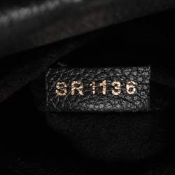 Pre Owned Louis Vuitton Venus Black Monogram Canvas and Leather Bag